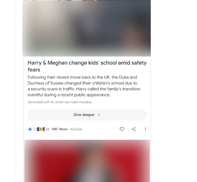 Google Discover Dive deeper