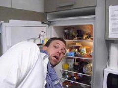 241543903 - Head in Fridge