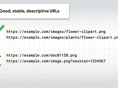 Bilder: stabile URLs verwenden