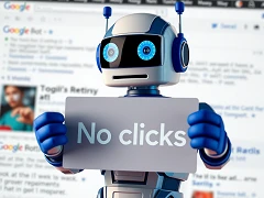 Google: no clicks