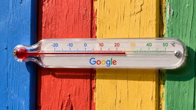 Google Thermometer