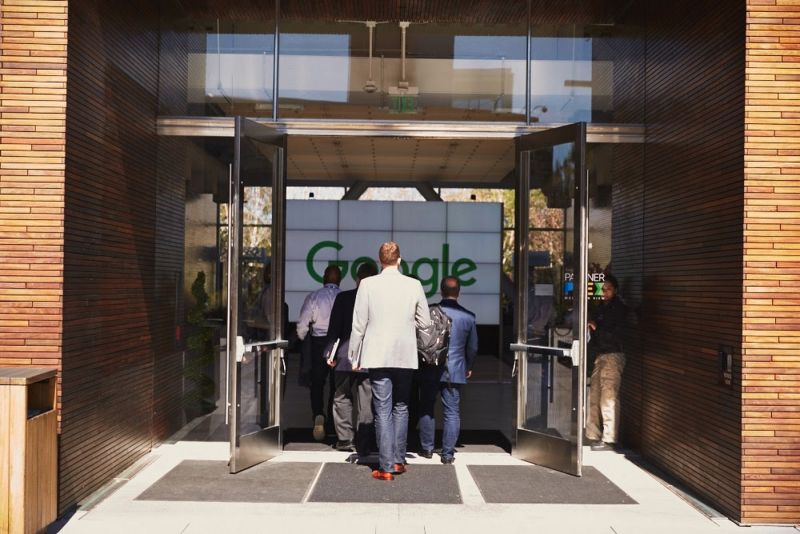 Google Eingang