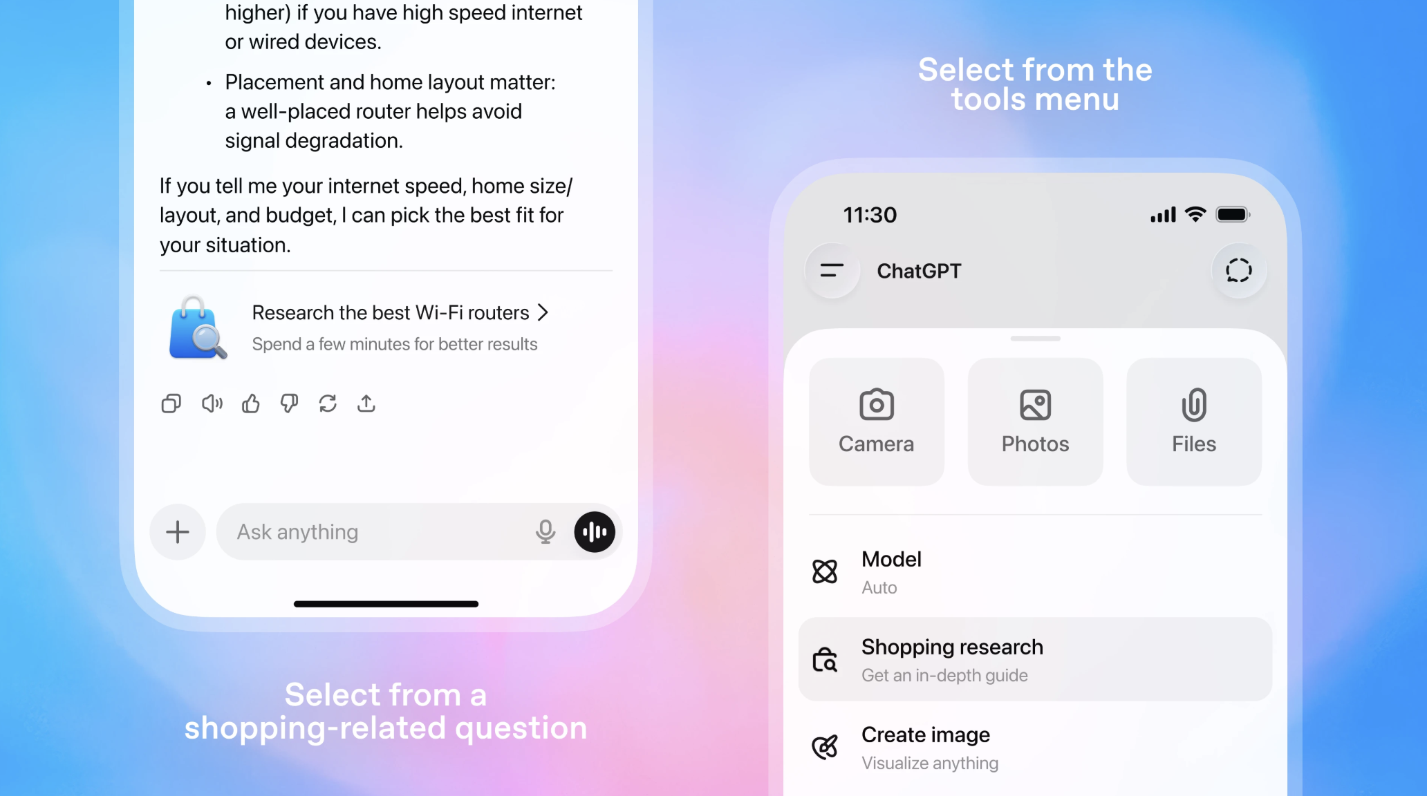 ChatGPT Shopping Research