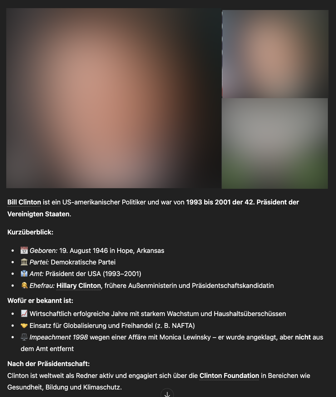 Knowledge Panel in ChatGPT