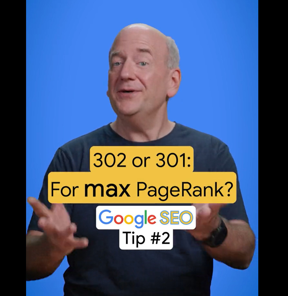 Google: 301 und 30e Redirects sind gleichwertig - SEO Quick Tip