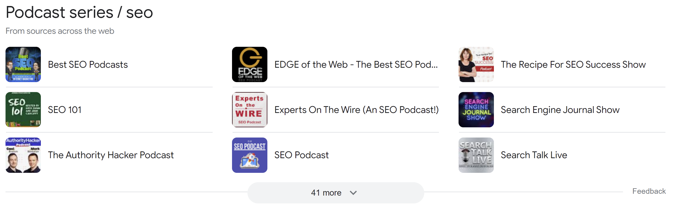 Google: 'Best of'-Podcast-Karussell
