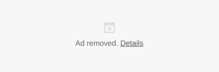 Google Chrome: Hinweis auf eine entfernte Anzeige