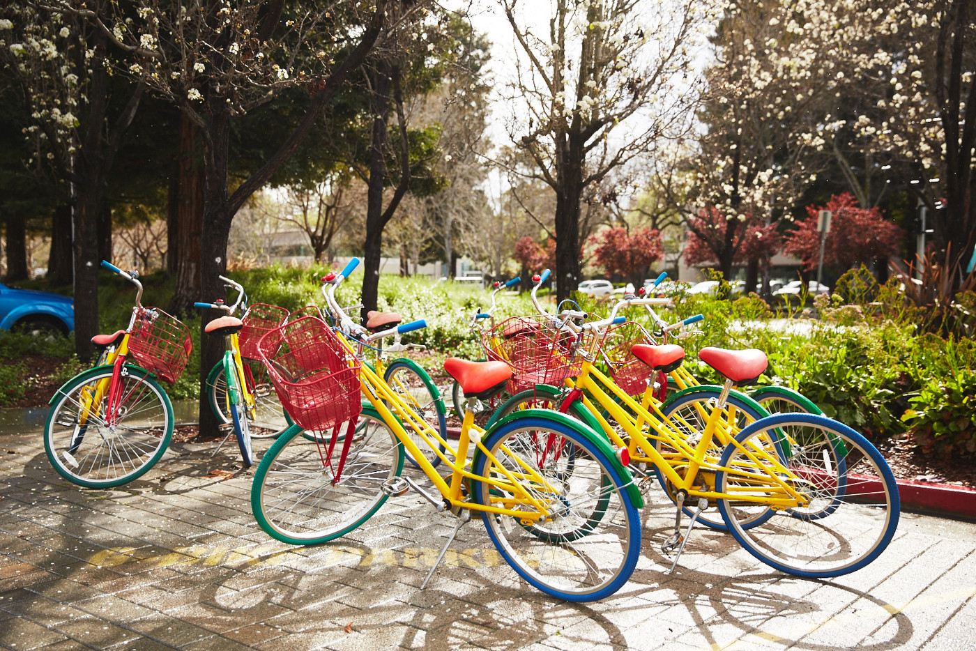 Google-Fahrräder