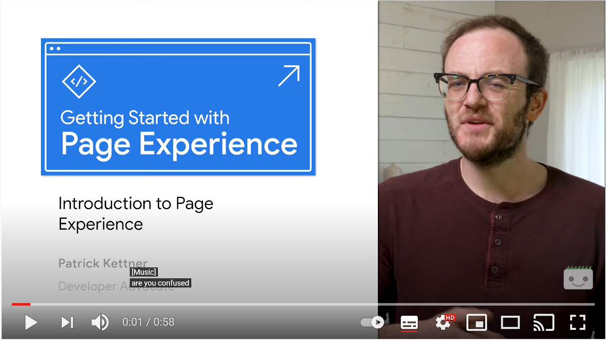Google: Getting Started with Page Experience