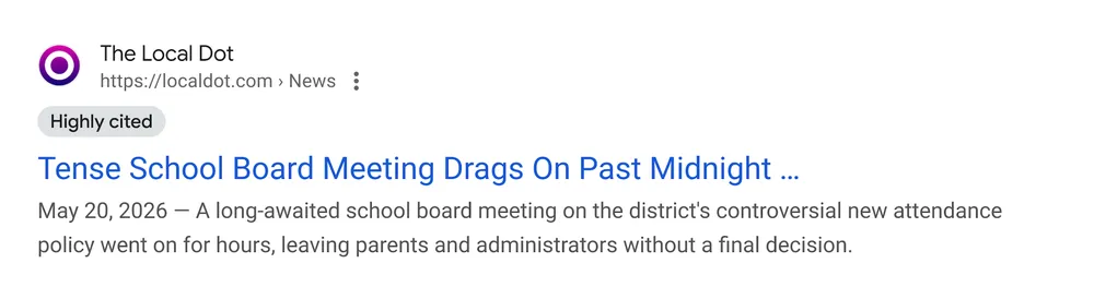 Google: Highly Cited