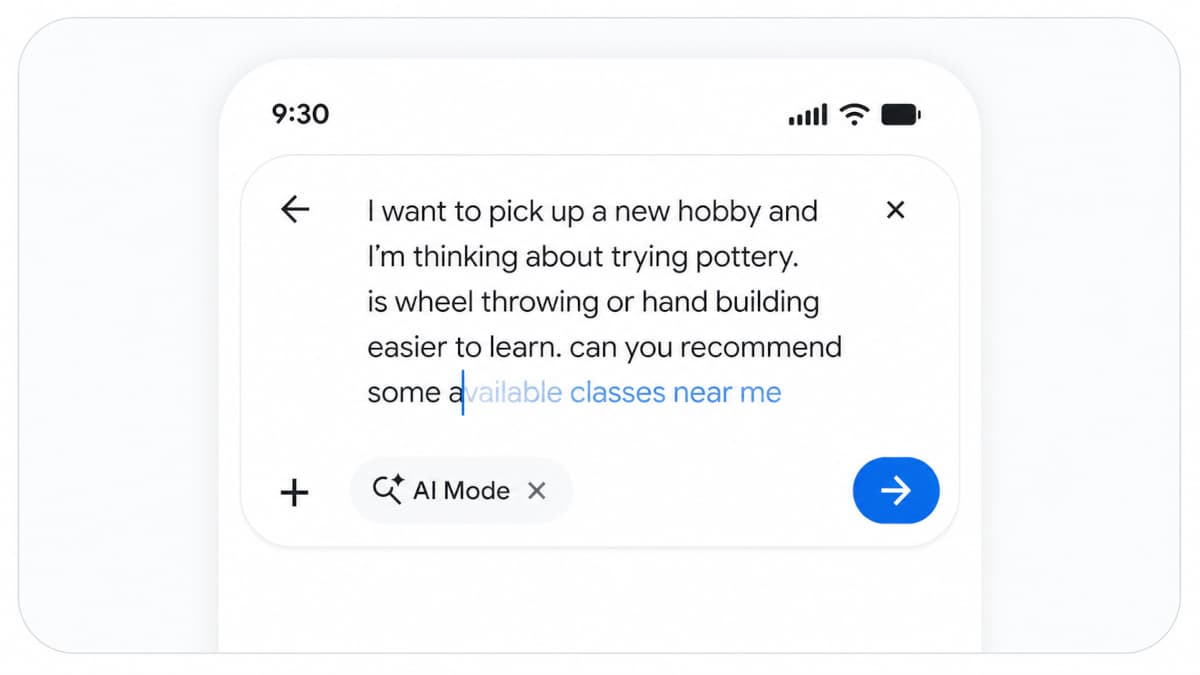 Google: intelligente Suchebox