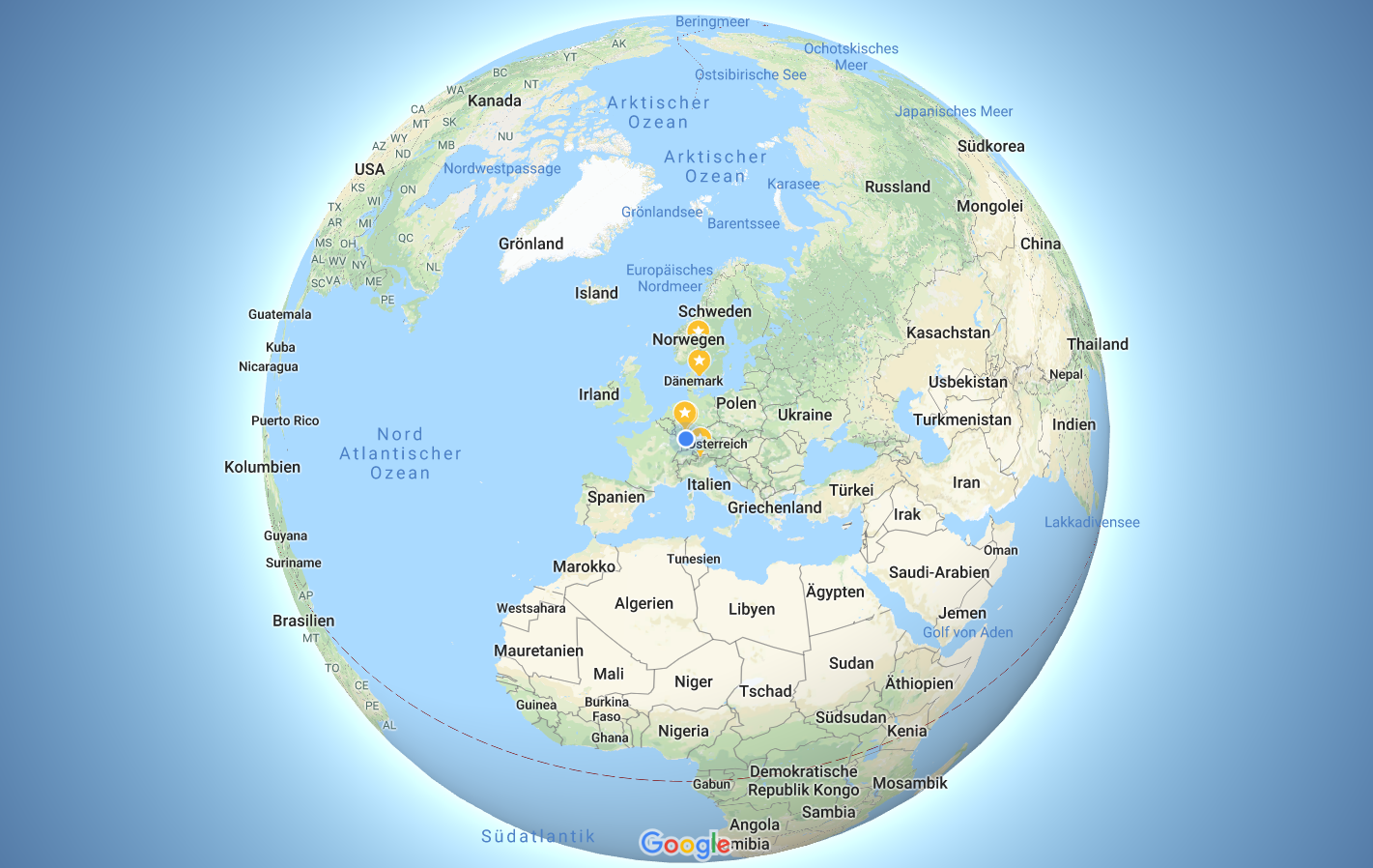 Google Maps: Die Erde ist jetzt eine Kugel