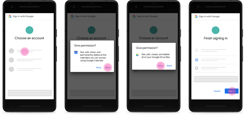 Google: neuer Freigabeprozess für Zugriffe von Apps