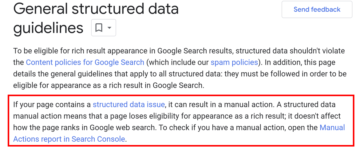 Google Structured Data Guidelines überarbeitet - Stand 22.11.22