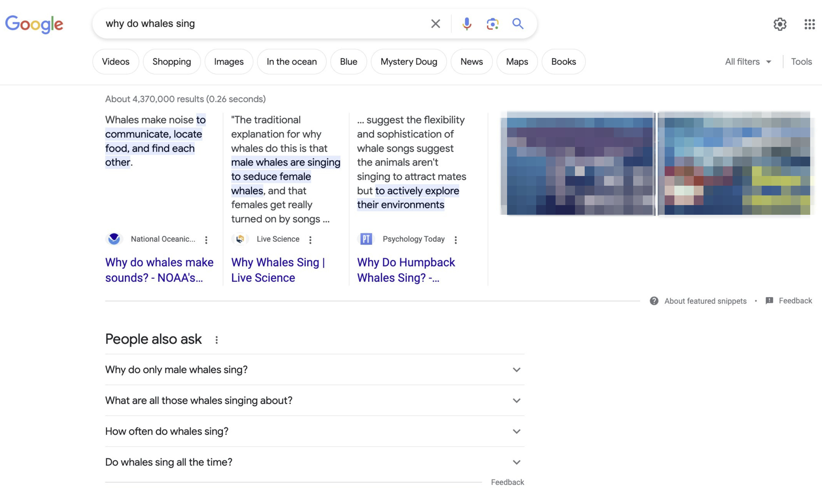 Google testet Triple Featured Snippets