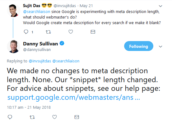 Google: Wir haben nicht die Meta-Descriptions, sondern die Snippets gekürzt