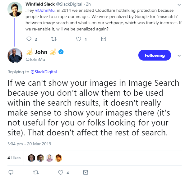 Google zeigt keine Bilder mit Hotlinkingschutz in der Bildersuche an