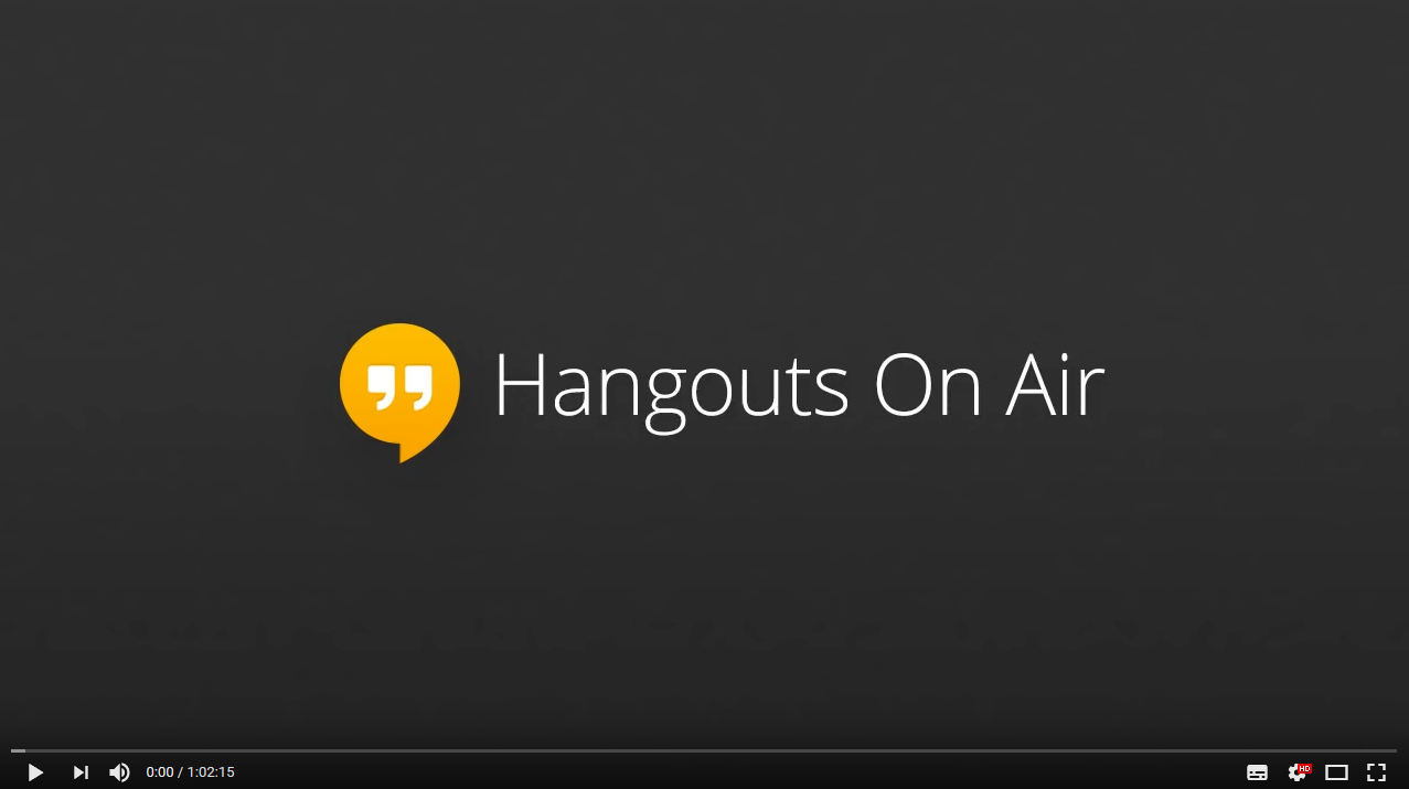 Google Hangouts On Air