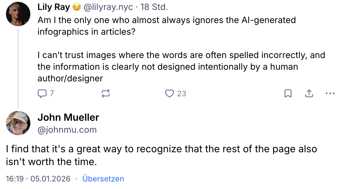 John Müller kritisiert fehlerhafte KI-Infografiken
