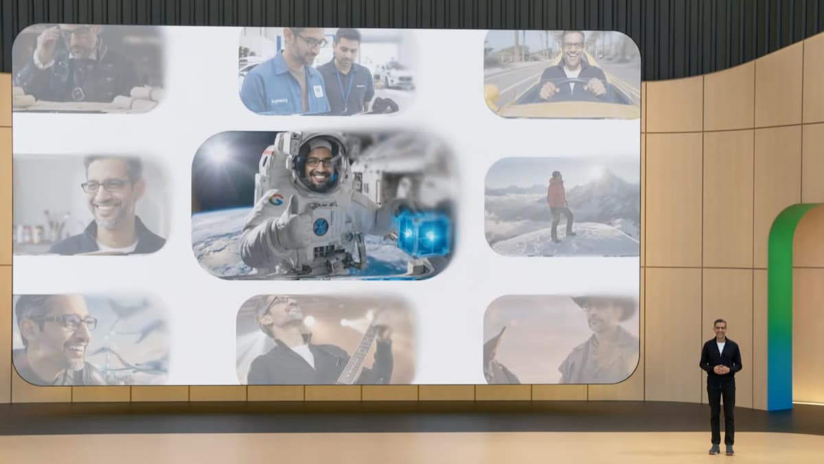 Sundar Pichai auf der Google I/O 2026