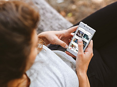 Pinterest-Nutzer mobil