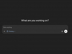 ChatGPT Startbildschirm