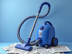 Staubsauger Zeitungen