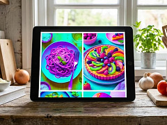 Unrealistisches Kochrezept. Bild per KI erstellt