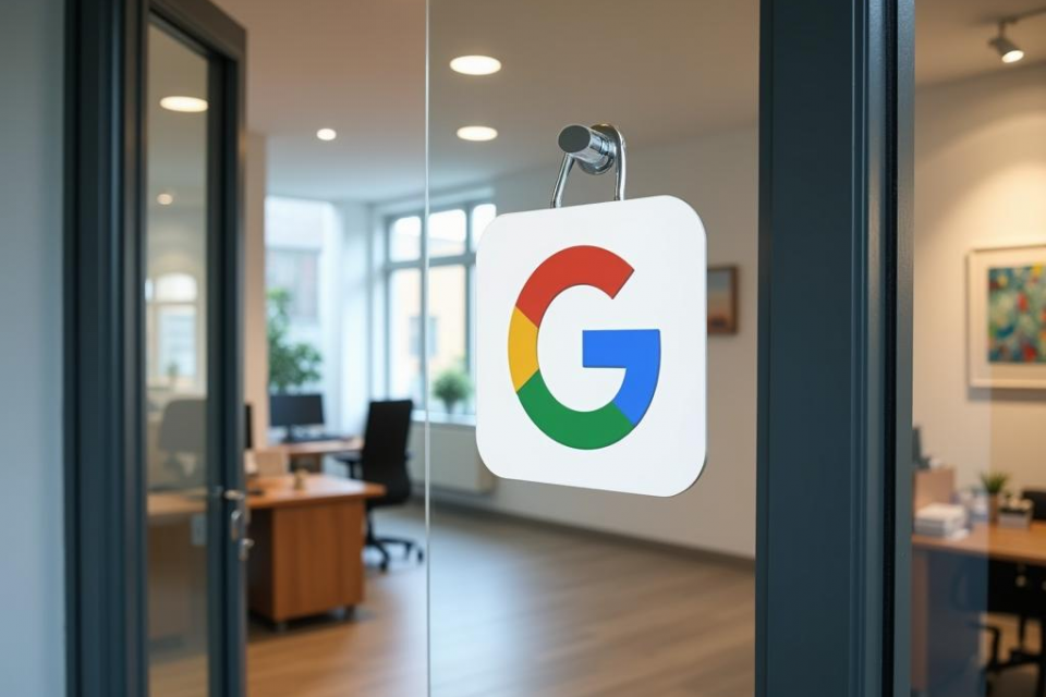 Google Büroschild