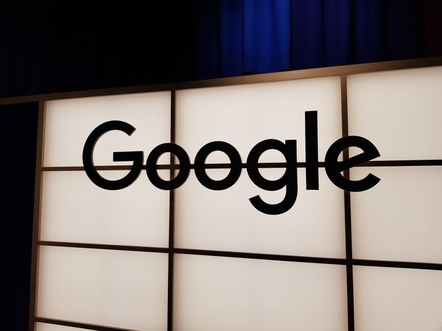 Google Lichtwand