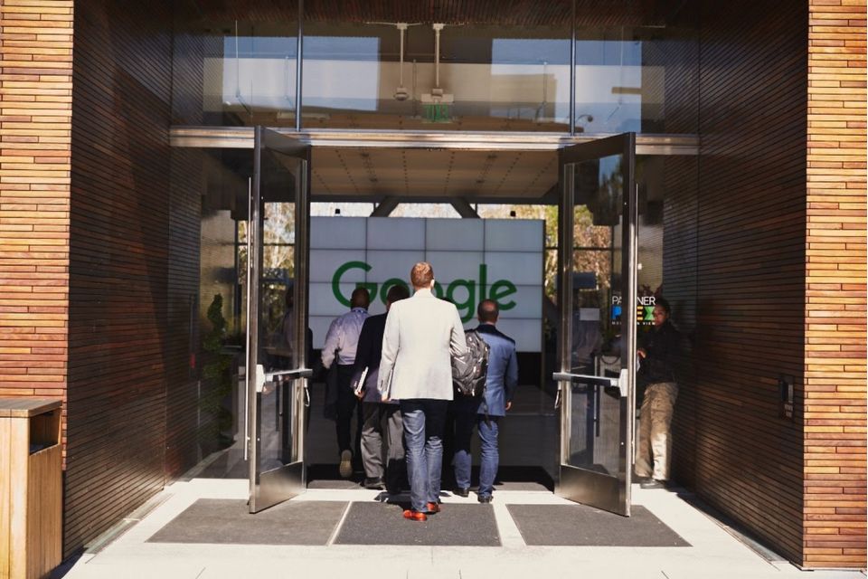 Google Eingang