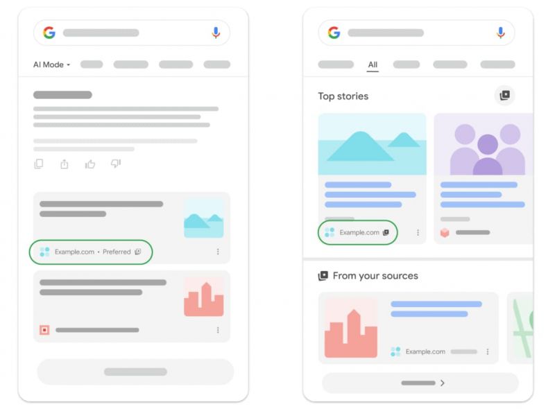 Google Preferred Sources