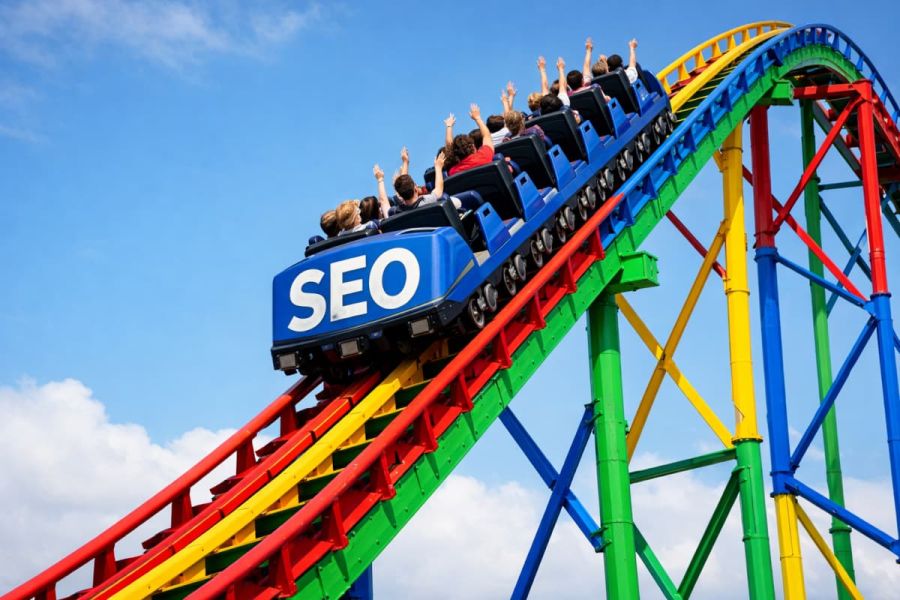 SEO-Achterbahn