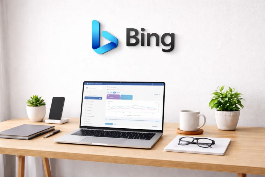 Bing Webmaster Tools Schreibtisch