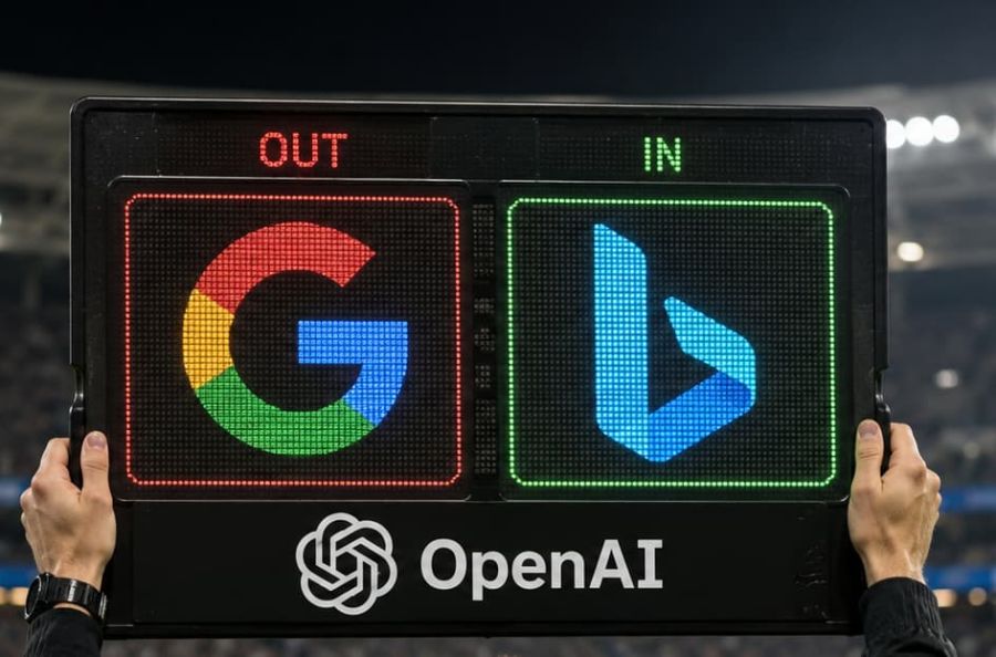 OpenAI: Wechsel von Google zu Bing