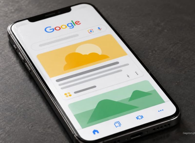 Google Discover auf Smartophone