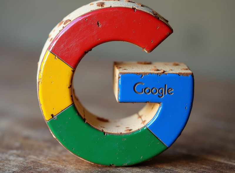 Google Logo Stempel