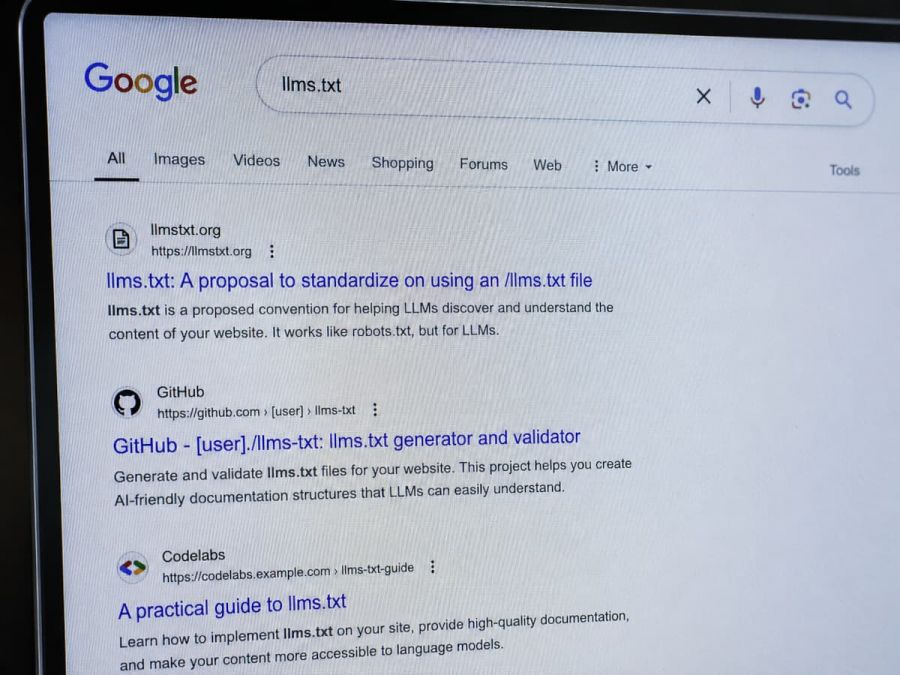 Google LLMS.txt