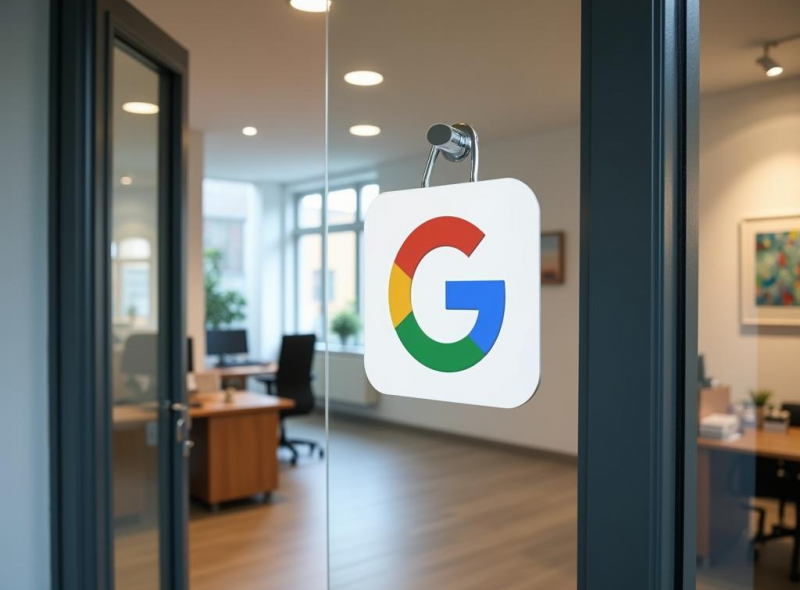 Google Büroschild