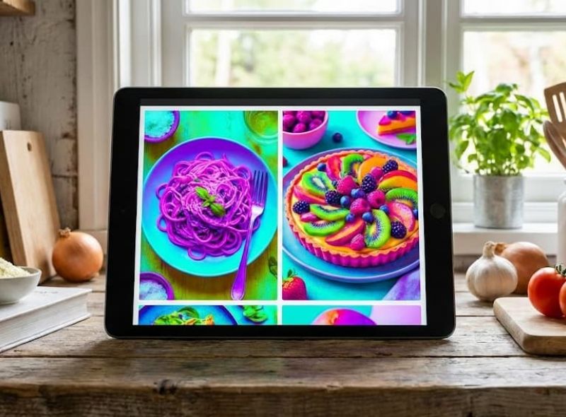 Unrealistisches Kochrezept. Bild per KI erstellt