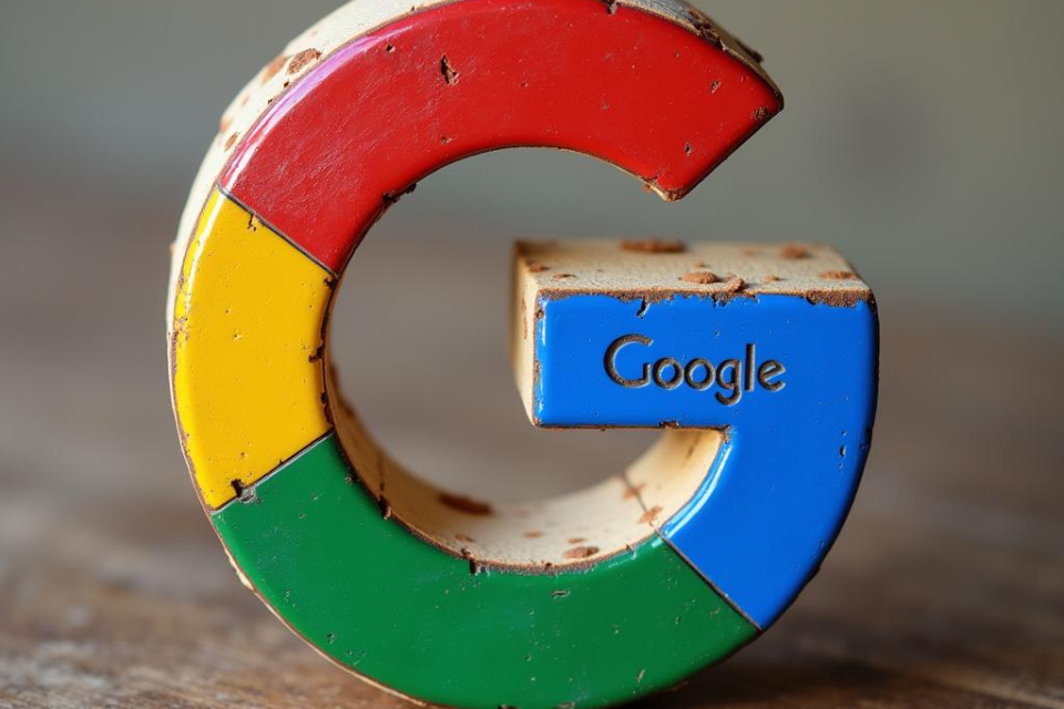 Google Logo Stempel