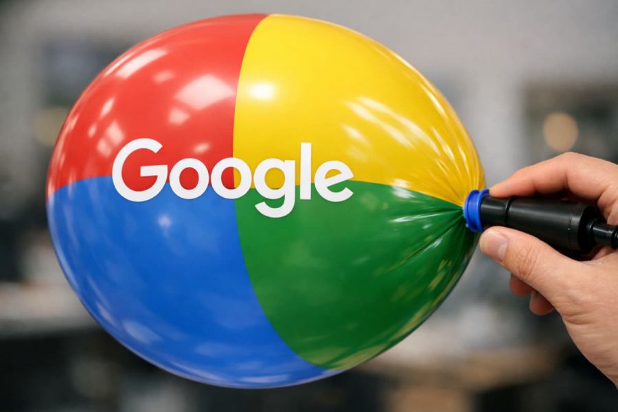 Google Luftballon Wachstum