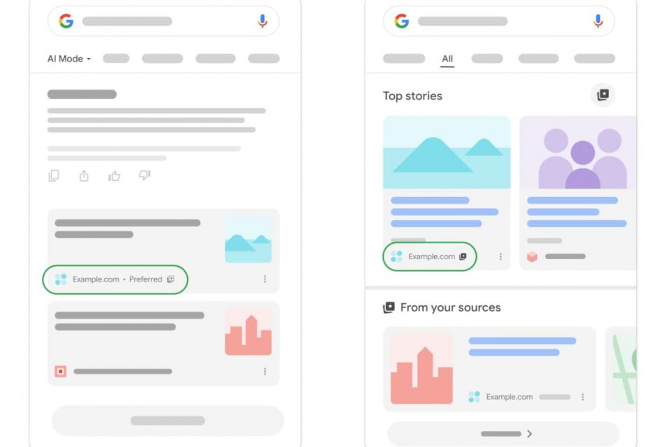 Google Preferred Sources